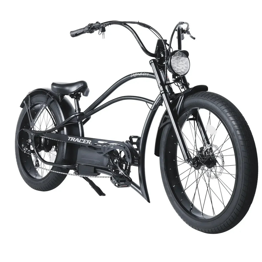 Tracer Legend GT7 1000W Stretch Cruiser Chopper Bike