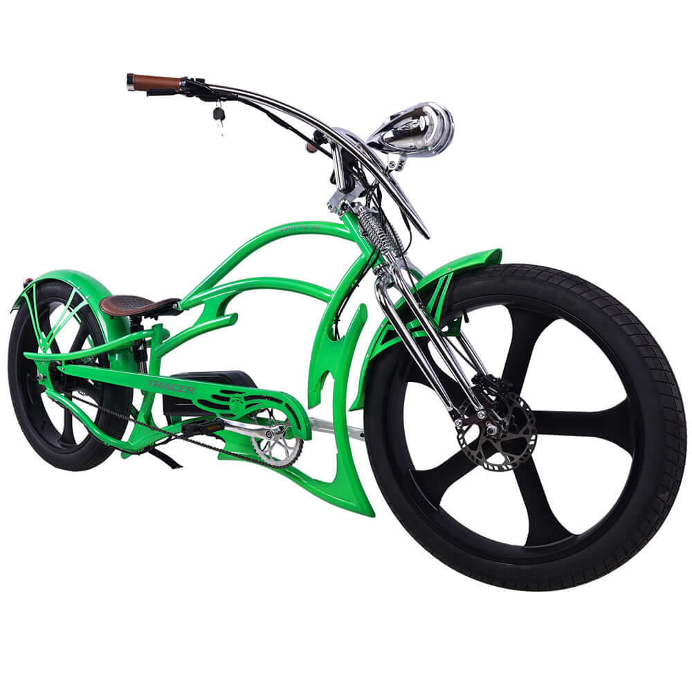 Tracer Raptor Pro DS 800W Stretch Cruiser Ebike *PREORDER*