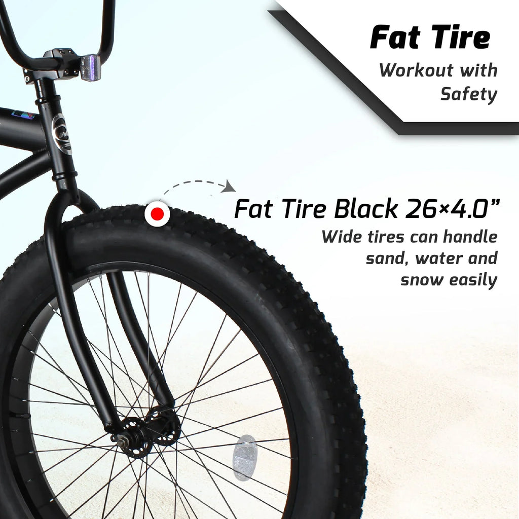 Micargi Luxe GT 26" Beach Cruiser Bike