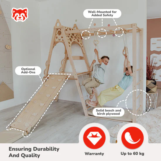 Wooden Playground by Wood and Hearts