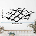Iron Crafts Metal Flying Bird Art Wall Decoration
