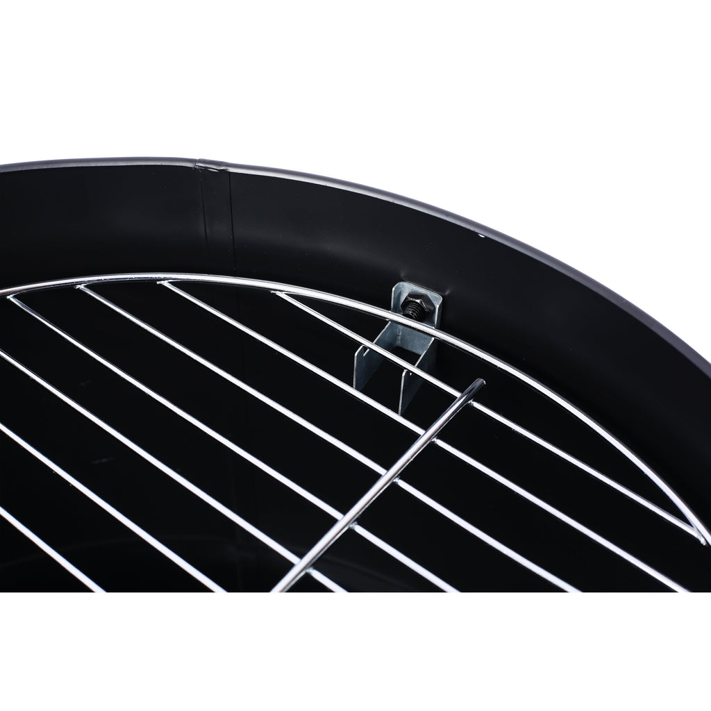 Charcoal Smoker Grill Wood Smoker Grills Outdoor Cooking 16 Inch Portable BBQ
