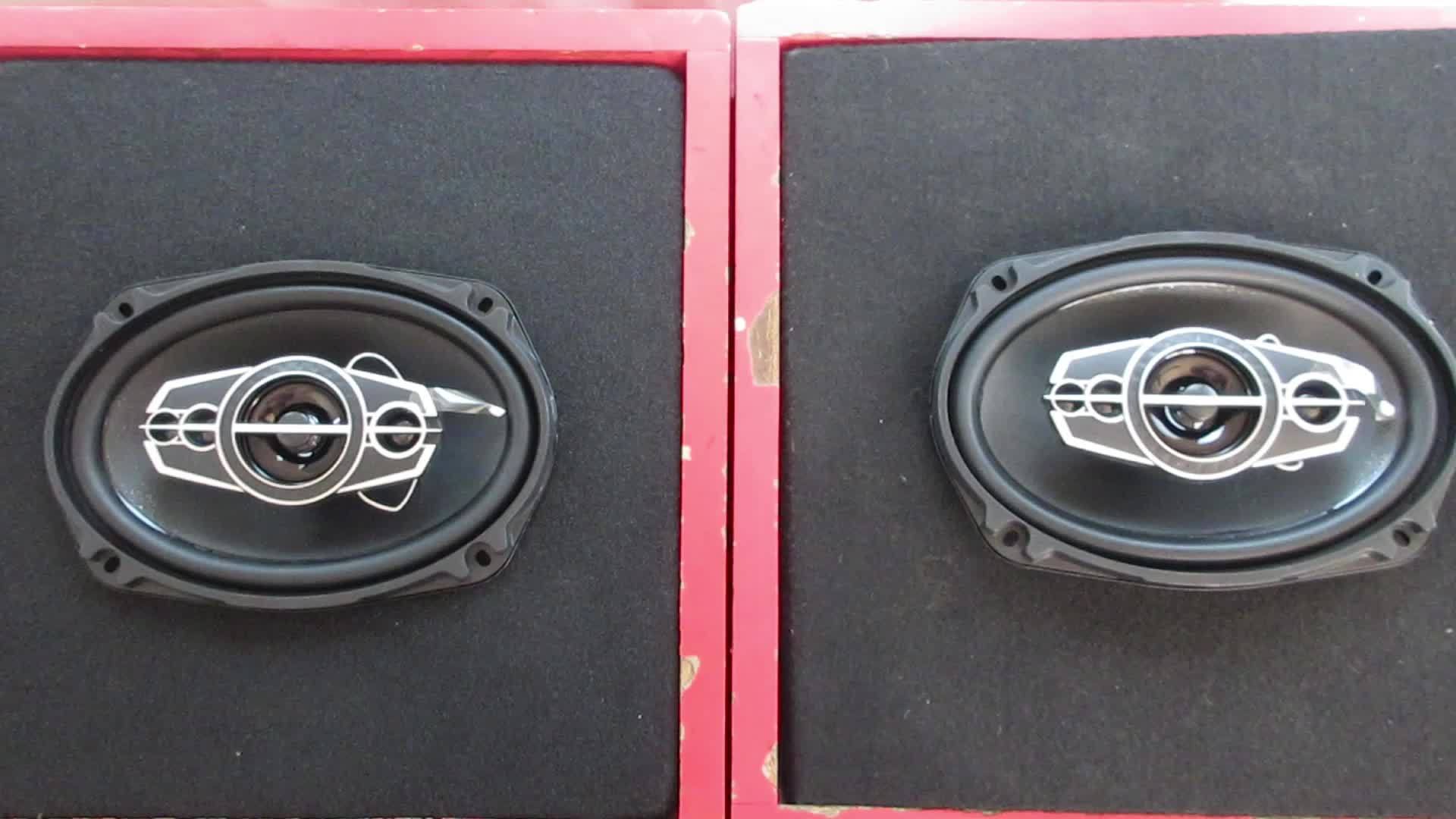 6 X 9 Coaxial Audio Speakers (Pair) 5-way 1000W Peak 4 Ohm Coaxial Tweeters Door Speakers