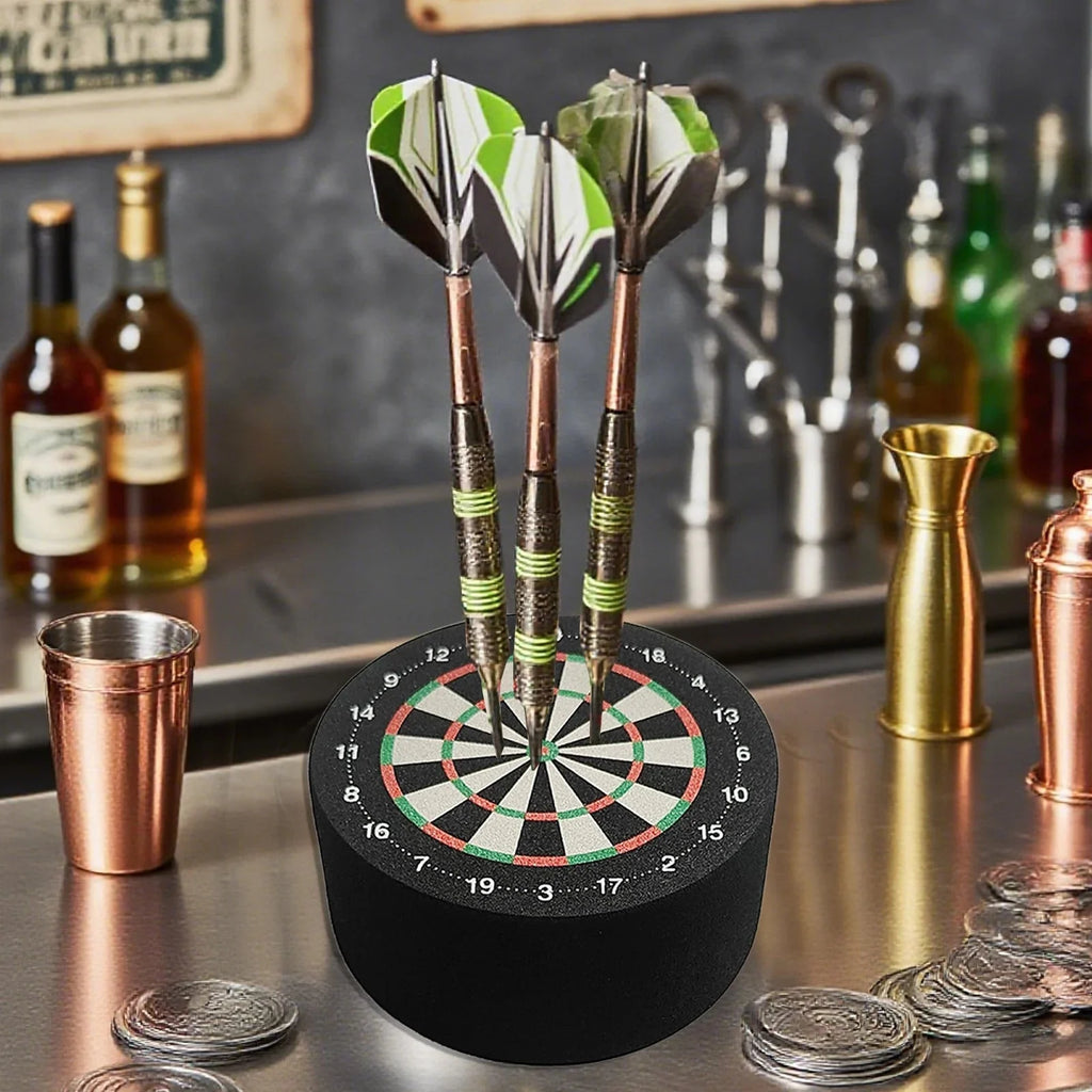 2pcs Mini Dart Dock 10cm Dart Base Station Dartboard Design Display Stand Holder for Outdoor Home Family Party Games