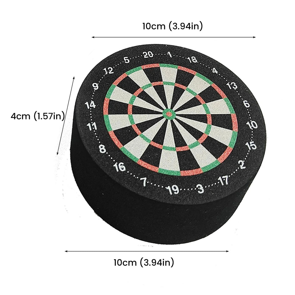 2pcs Mini Dart Dock 10cm Dart Base Station Dartboard Design Display Stand Holder for Outdoor Home Family Party Games