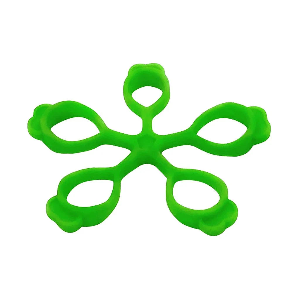 3-1PCS Silicone Finger Gripper Strengthener Trainer Elastic Hand Grip Strengthener Guitar Finger Exerciser Patient Hand Trainer