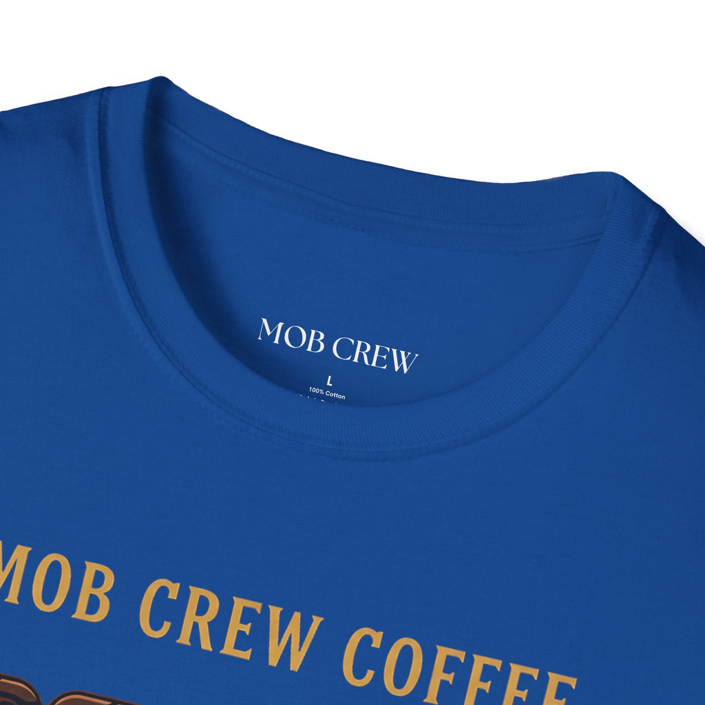 Mob Crew No Weak Coffee No Weak Links T-Shirt Vintage Chain Logo Tee