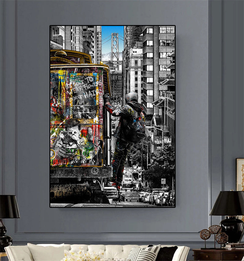 Graffiti Art Poster Street Pop Art Decoration