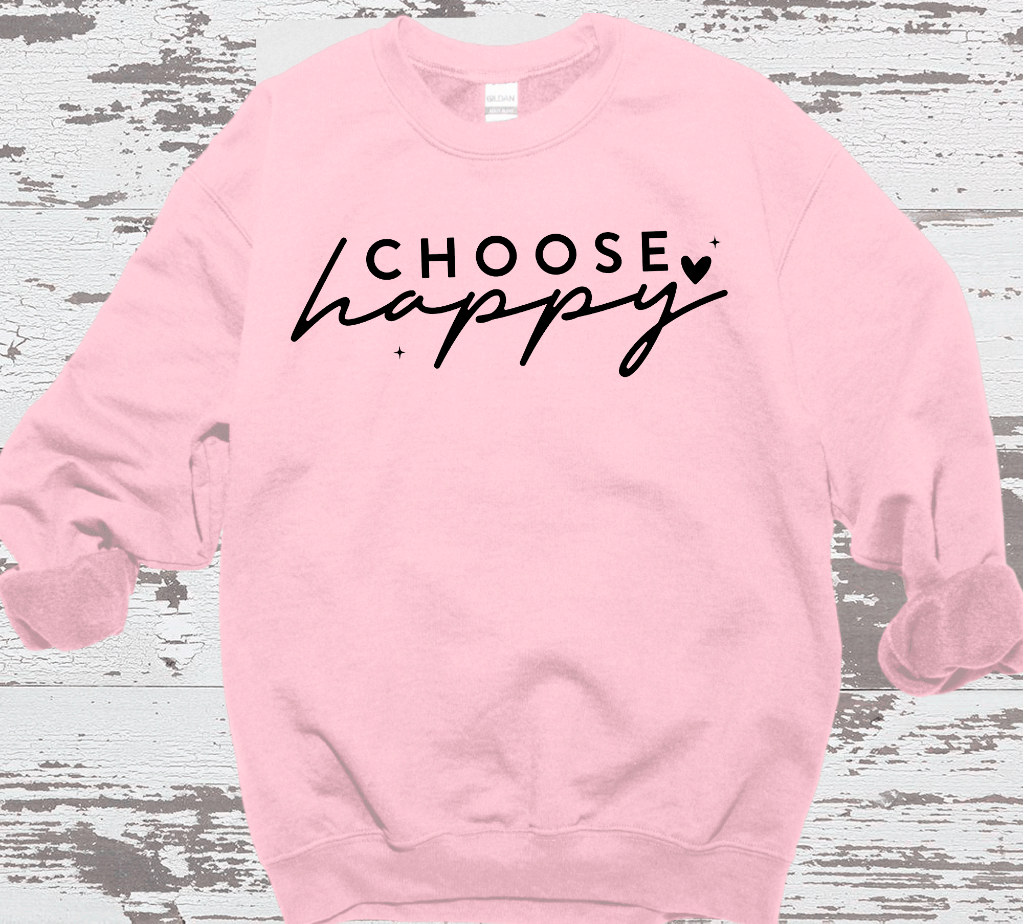 Choose Happy Sweatshirt, Choose Happy t shirt , Positive Vibes Sweatshirt, Inspiring Gift, Back to School Sweatshirt, Gifts for Women