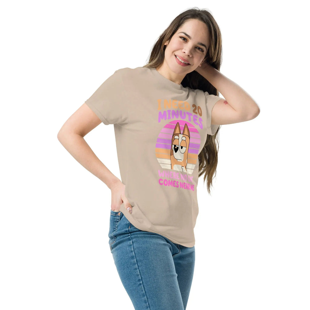 Bluey "I Need 20 Minutes" Tee