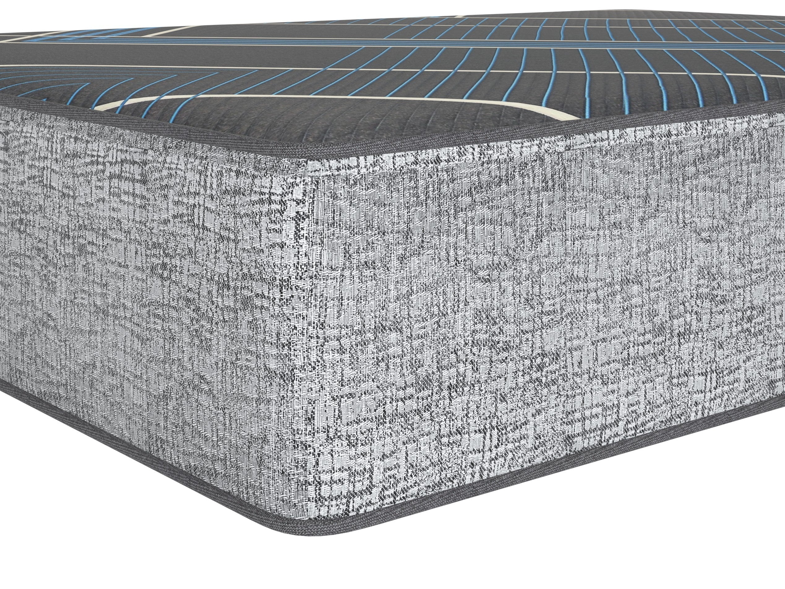Tempagel by restonic 13' smooth top, lux firm mattress