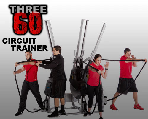 Marpo Fitness VMX Three60 Resistance Rope Trainer - Triple Station