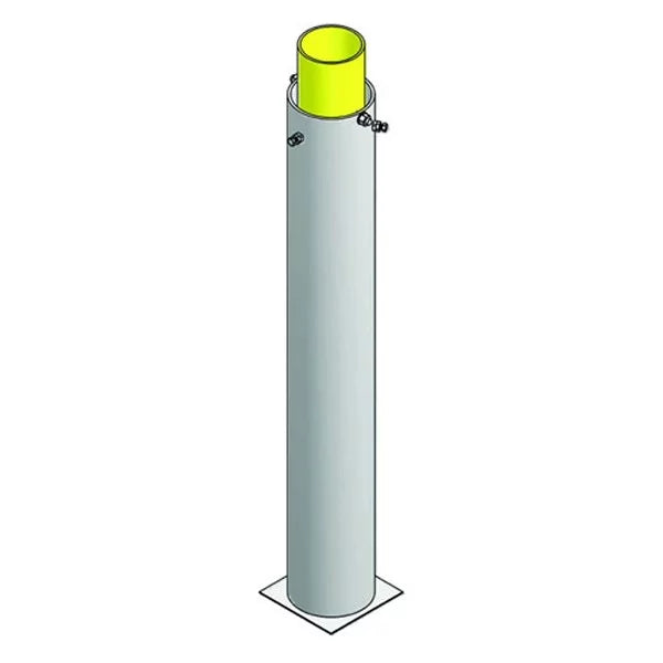 Heavy Duty Baseball Foul Poles - Heavy Duty Powder Coated Steel