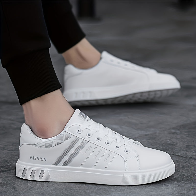 Mens Casual Sports Shoes Low Cut Lace-Up Breathable and Versatile