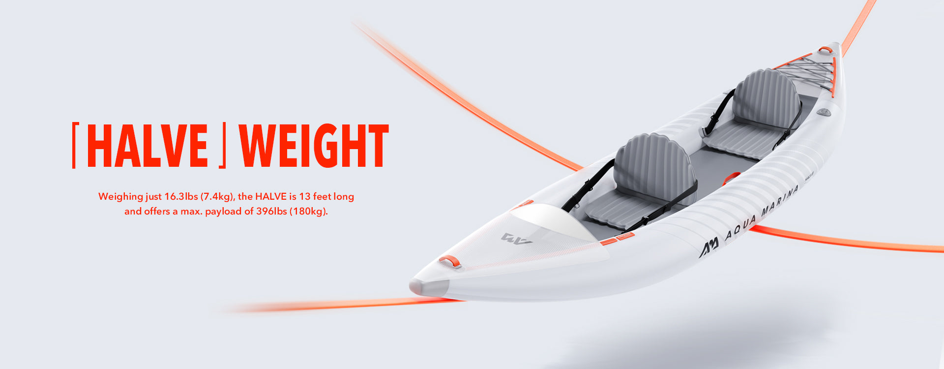 Aqua Marina HALVE Ultra-Light All-Around Kayak