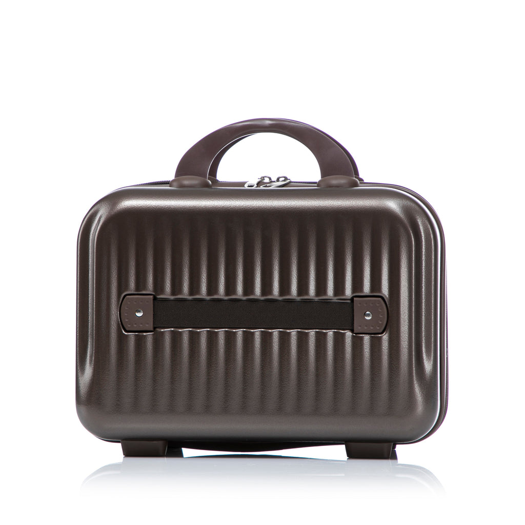 14' & 20' ABS Spinner Wheel Luggage Set with Cosmetic Case