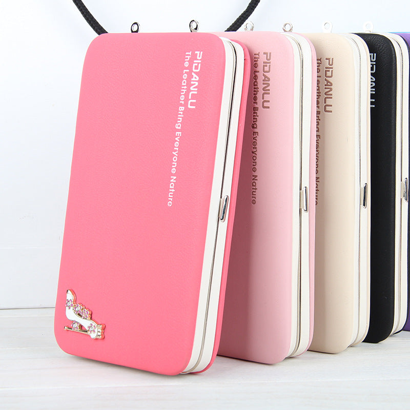 Baellerry feature phone box board ladies purse long pencil box purse one generation