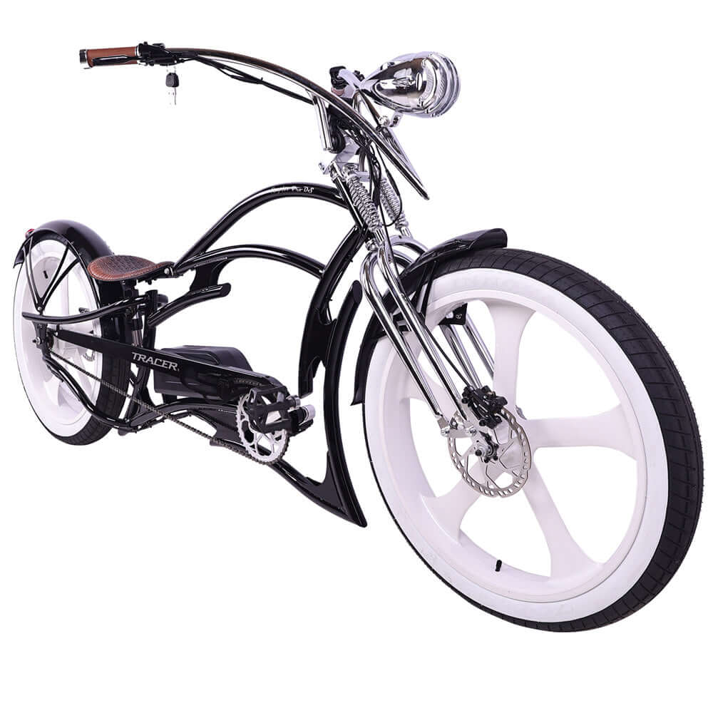 Tracer Raptor Pro DS 800W Stretch Cruiser Ebike *PREORDER*