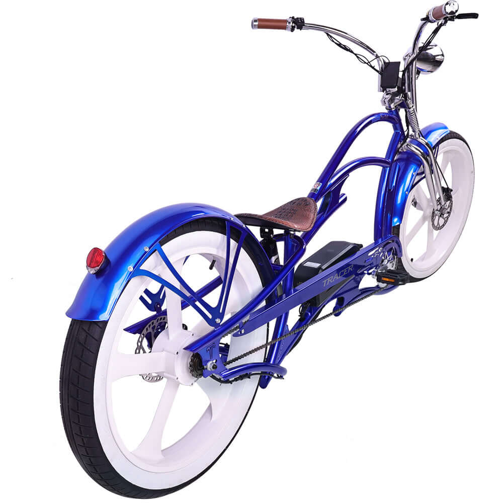 Tracer Raptor Pro DS 800W Stretch Cruiser Ebike *PREORDER*