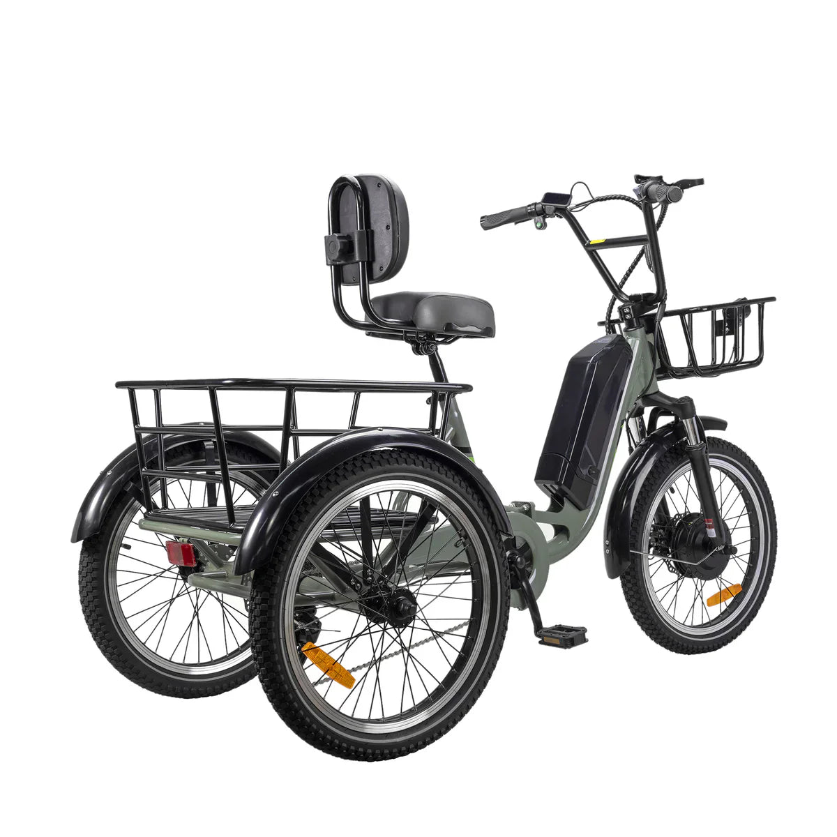 Nakto S02 Electric Trike 500W - Green