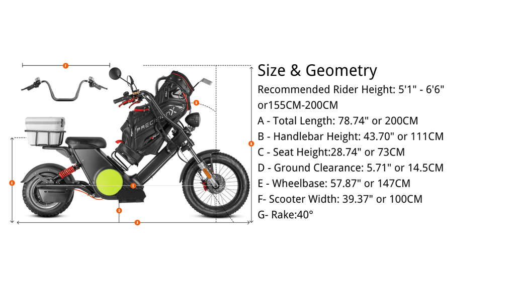 LinksEride M6G Electric Golf Cart Scooter Single Rider Golf Moped