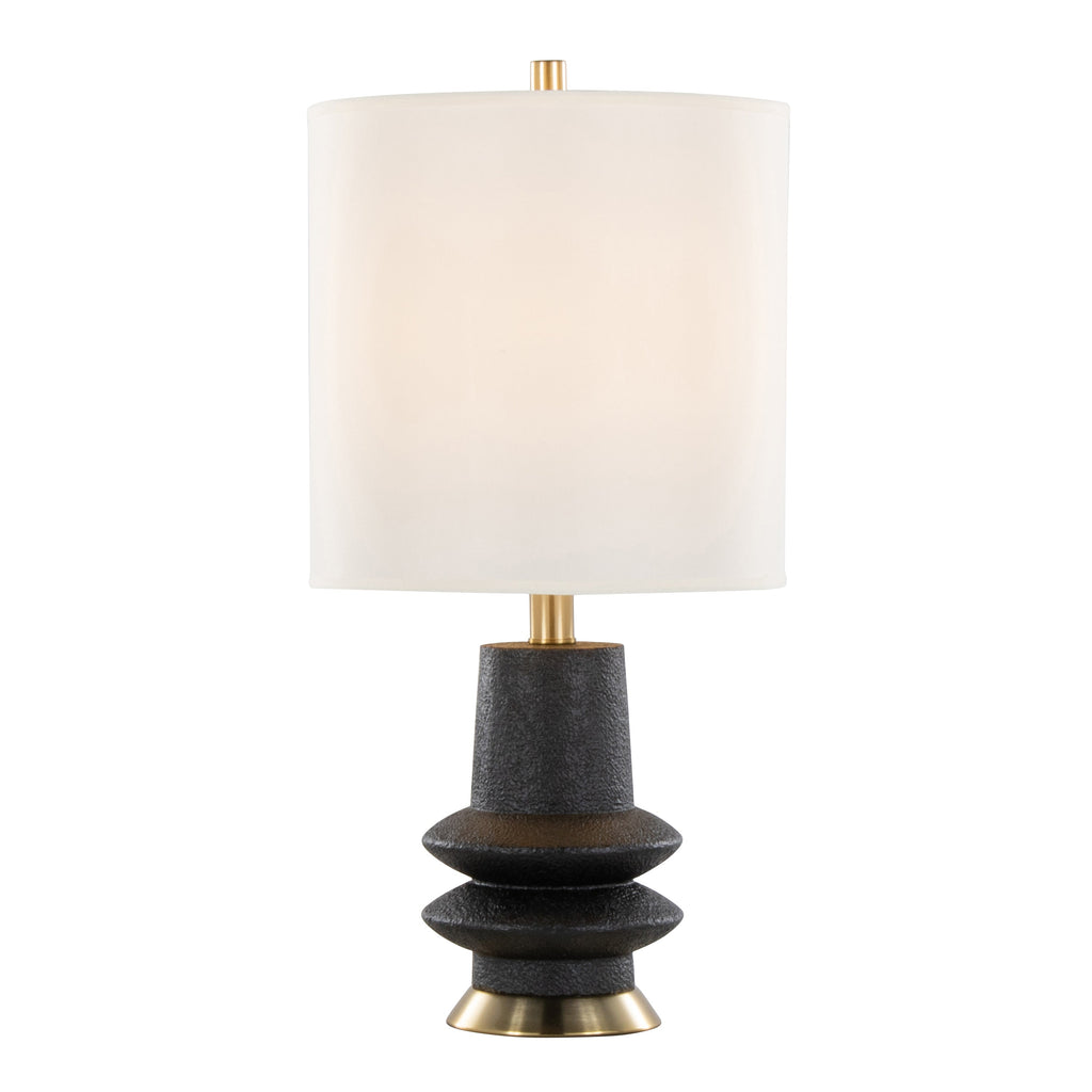 Lloyd 26" Contemporary Polyresin Table Lamp - Set of 2