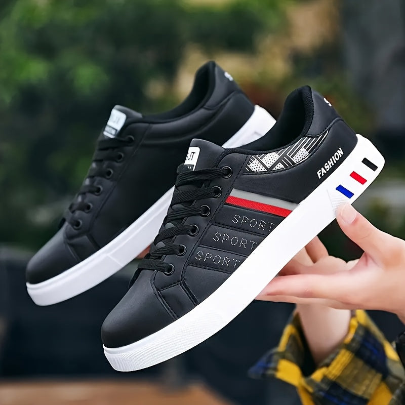 Mens Casual Sports Shoes Low Cut Lace-Up Breathable and Versatile