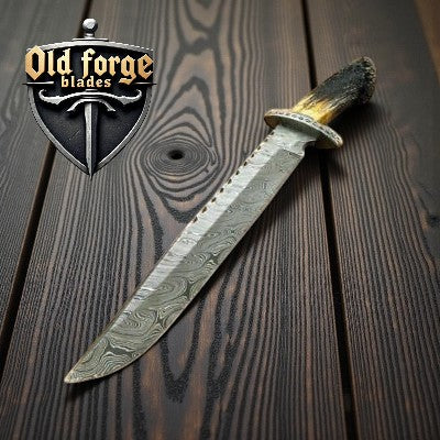 Good Hunting Knife Set – Handmade Damascus Bowie Knife