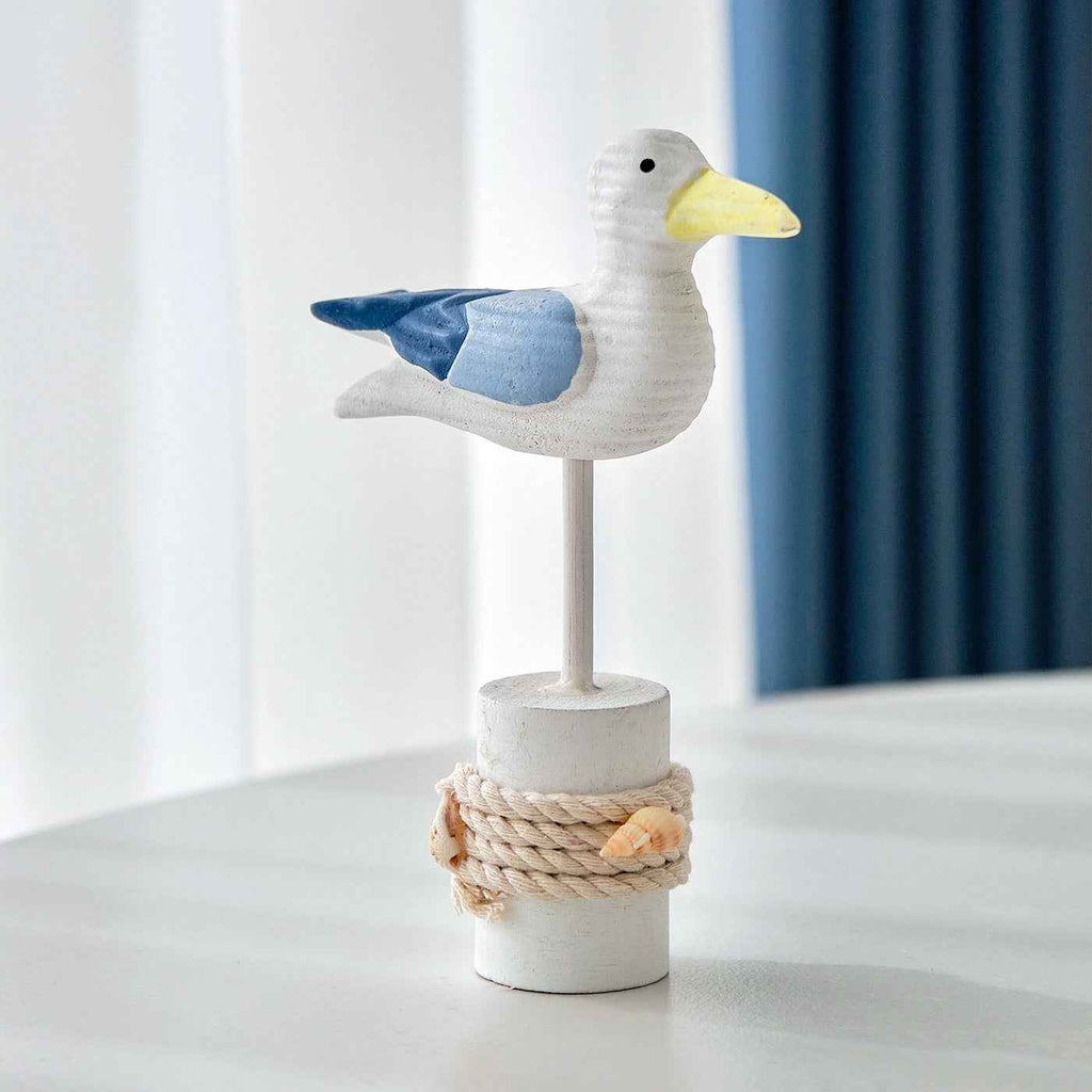Mediterranean-style Tree Stump Ornaments Nautical-themed Home Decor Items
