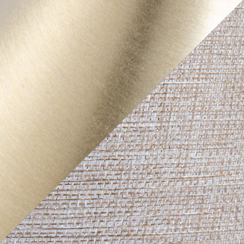 Lenuxe 24" Contemporary Metal Table Lamps in Gold with Linen Shades - Set of 2