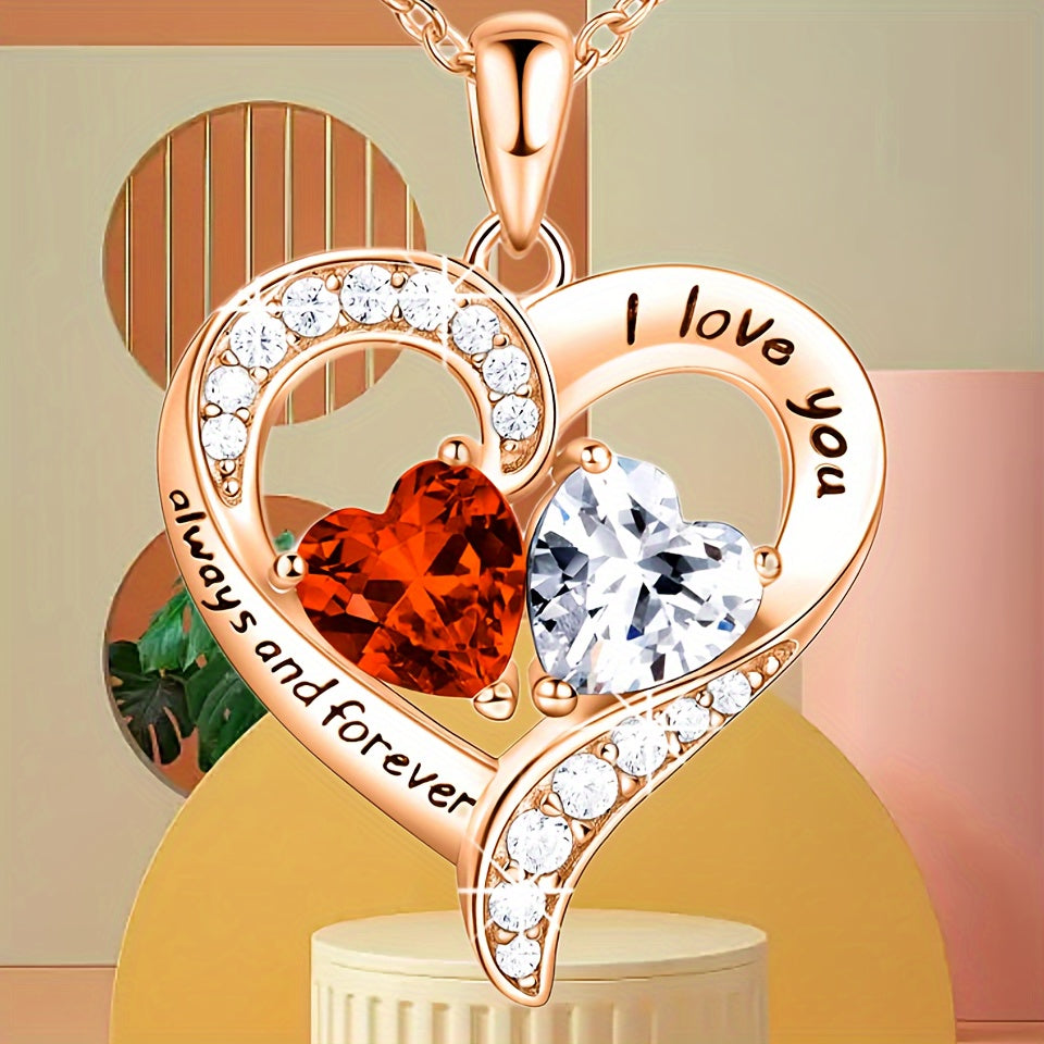 Silvery Fashion Exquisite Elegant Love Trendy Jewelry Thanksgiving Christmas Birthday Gift Memorial Gift