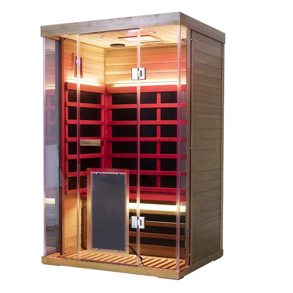 Wizzisauna SR02 2 Person Red Cedar Far Infrared Sauna **Pre-Order**