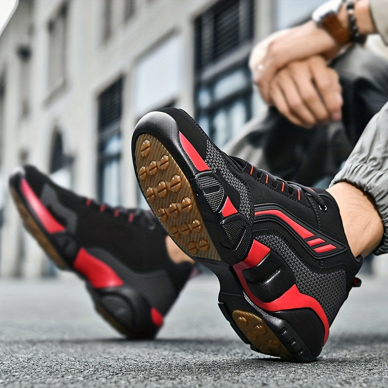 Lace-Up Thick Cushion Insole Men's Sneakers