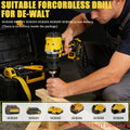 DCD805 20V Cordless Electric Tool | Brushless Impact Drill, Multi-functional Hand Drill, Lithium-ion Battery Powered (Batteries Not Included)