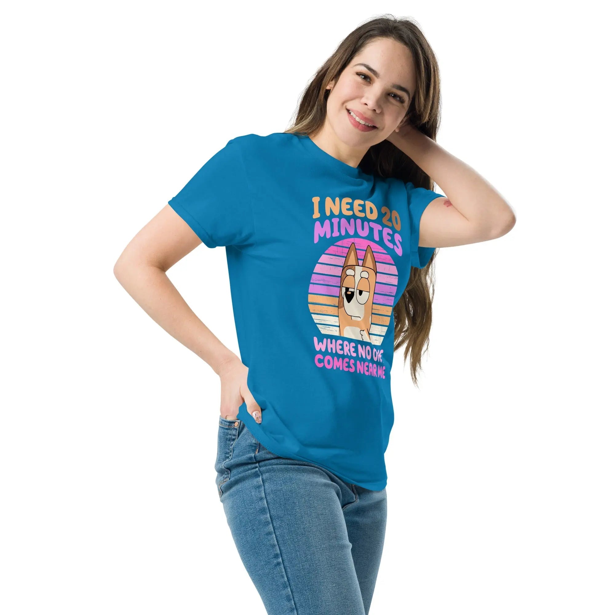 Bluey "I Need 20 Minutes" Tee