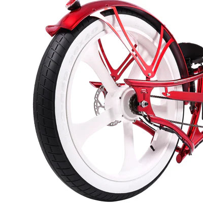 Tracer Raptor Pro DS 800W Stretch Cruiser Ebike *PREORDER*