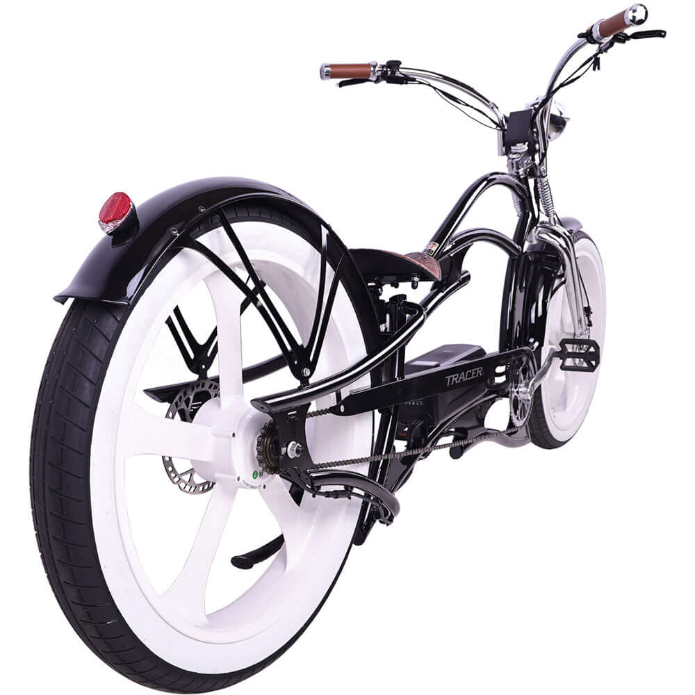 Tracer Raptor Pro DS 800W Stretch Cruiser Ebike *PREORDER*