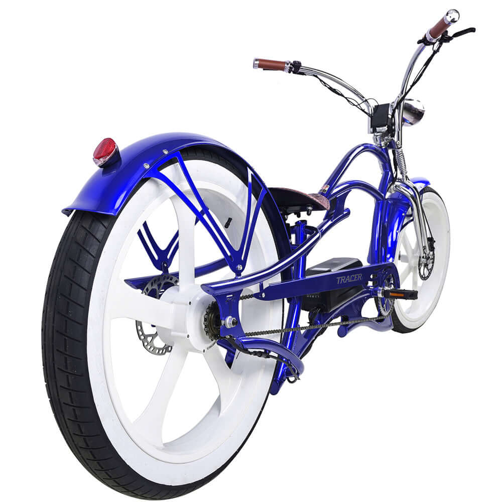 Tracer Raptor Pro DS 800W Stretch Cruiser Ebike *PREORDER*