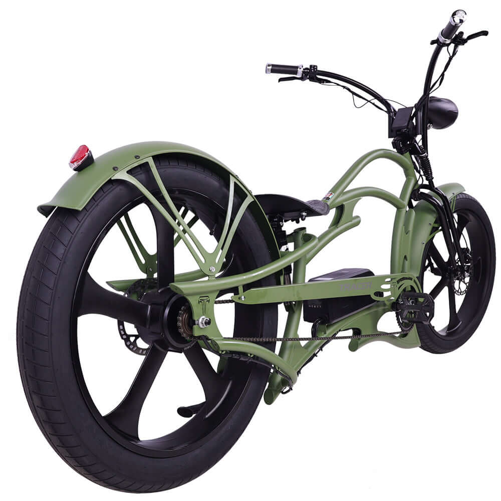 Tracer Raptor Pro DS 800W Stretch Cruiser Ebike *PREORDER*
