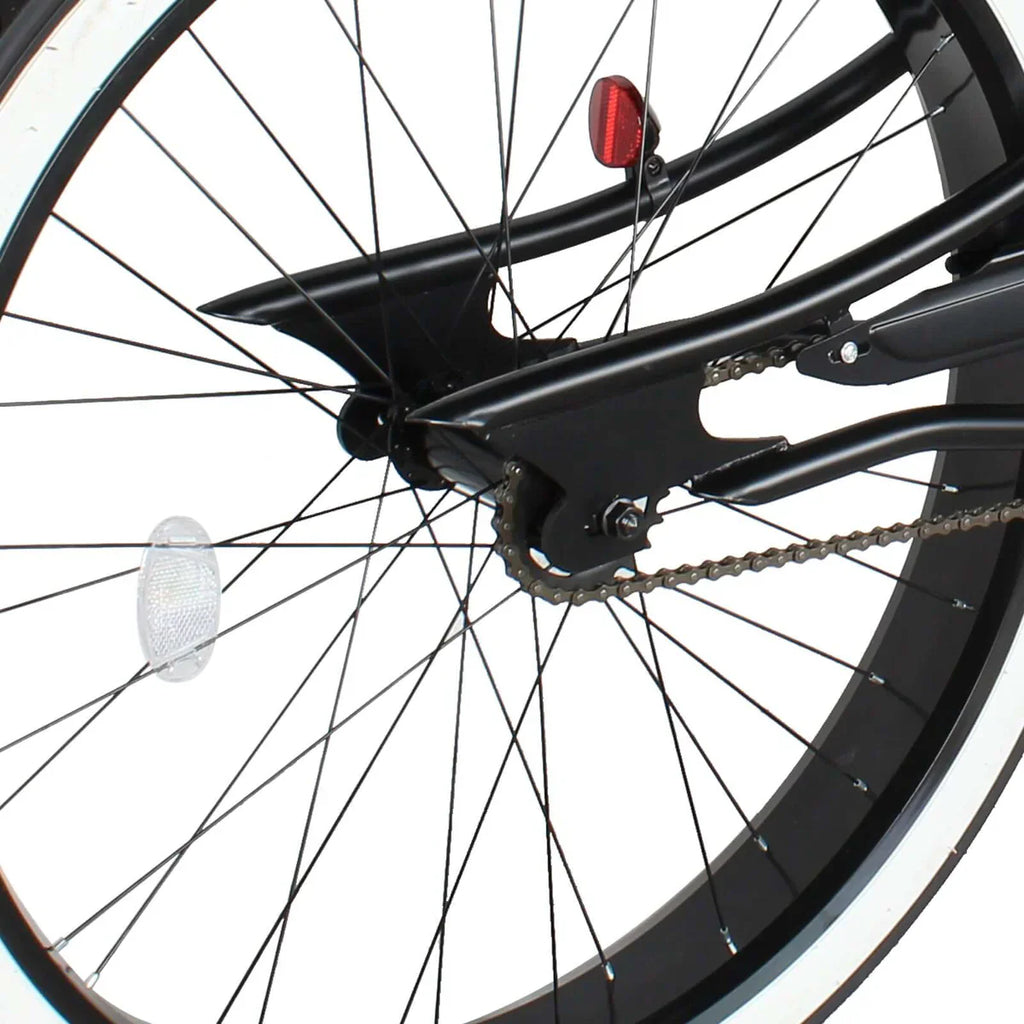 Tracer Master 29" Chopper Stretch Beach Cruiser Fat Tire Bike Single-Speed