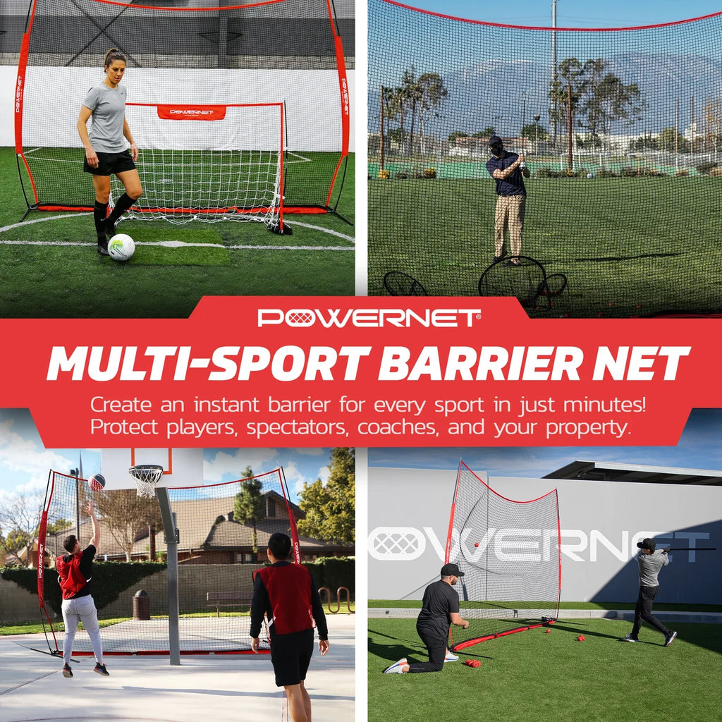PowerNet Portable Barrier Net for Protection – 21.5' x 11.5'