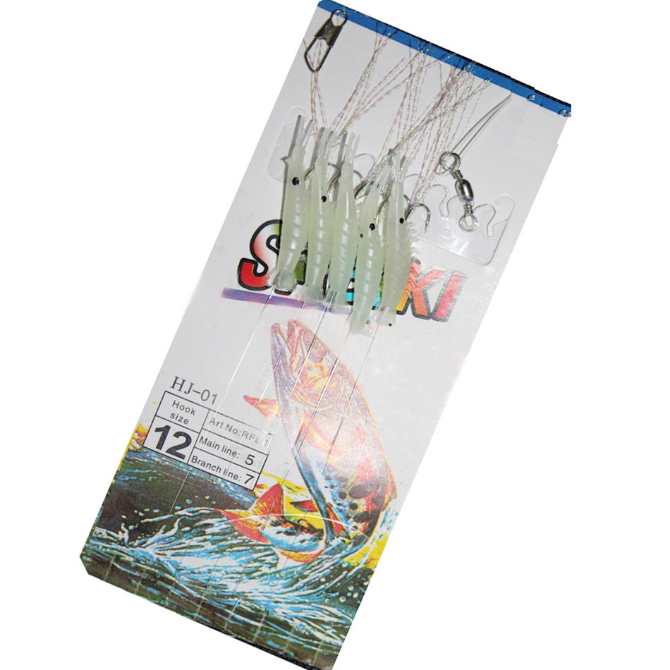 Luminous Bionic Fishing Shrimp Fishing Hot Hoy Lure