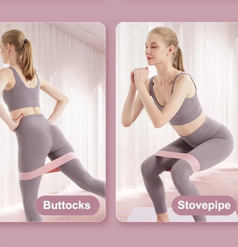 5 Level Yoga strap Crossfit Resistance Bands Portable Fitness Workout Equipment Training Gum Exercise Women Sports Ring Gym