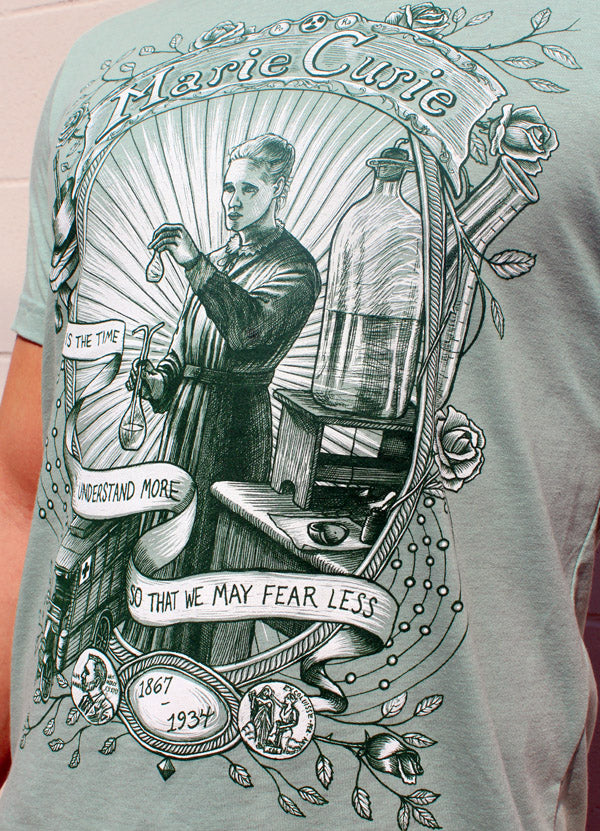 Marie Curie - Dusty Blue - Sale