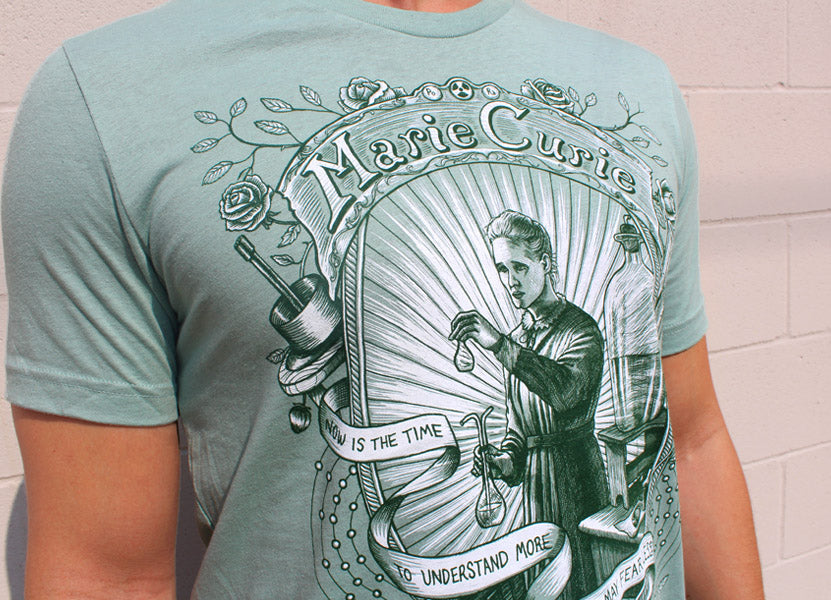 Marie Curie - Dusty Blue - Sale