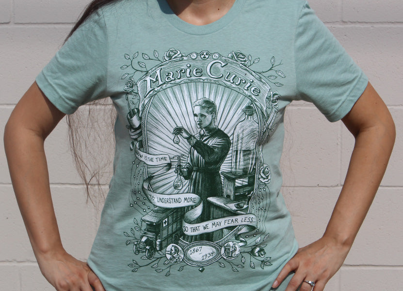 Marie Curie - Dusty Blue - Sale