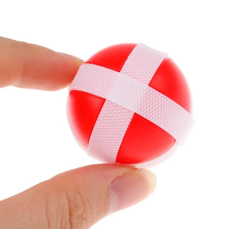 5/10 PCS sports games dart board target shooting target ball toy Outdoor toy Sticky ball random color