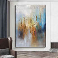 Handmade Oil Painting Canvas Wall Art Decoration Modern Abstract For Home Decor Rolled Frameless Unstretched Painting