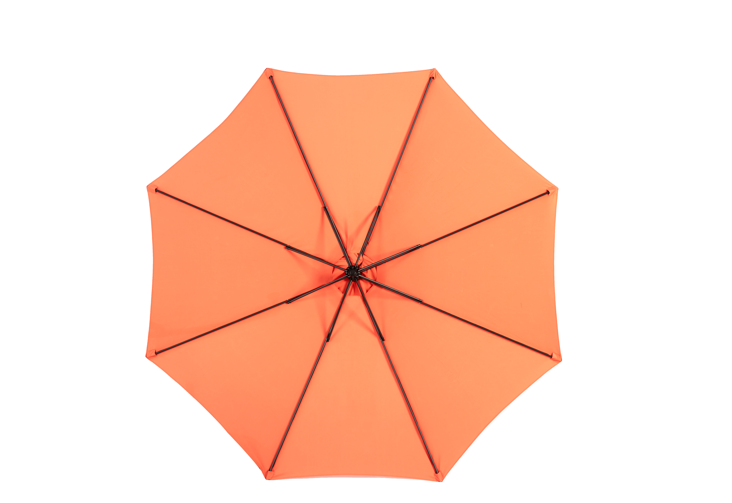 10ft Offset Hanging Market Patio Umbrella with Easy Tilt Adjustment