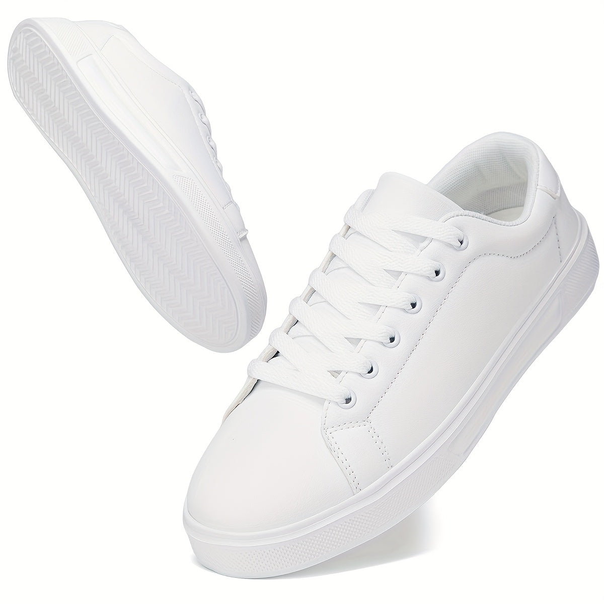 Trendy Casual Footwear for Men: New Breathable White sneakers for Spring 2025